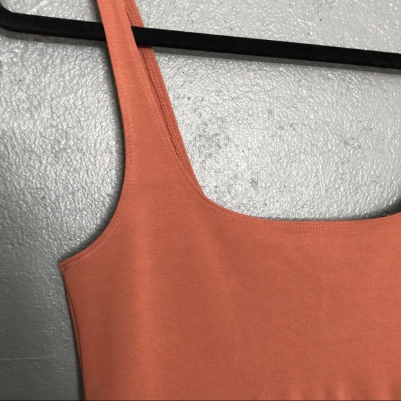 BURNT 🍊RANGE BODY CON DRESS - Picture 2 of 3